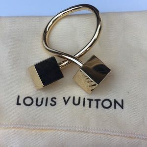 Louis Vuitton Cube bangle bracelet